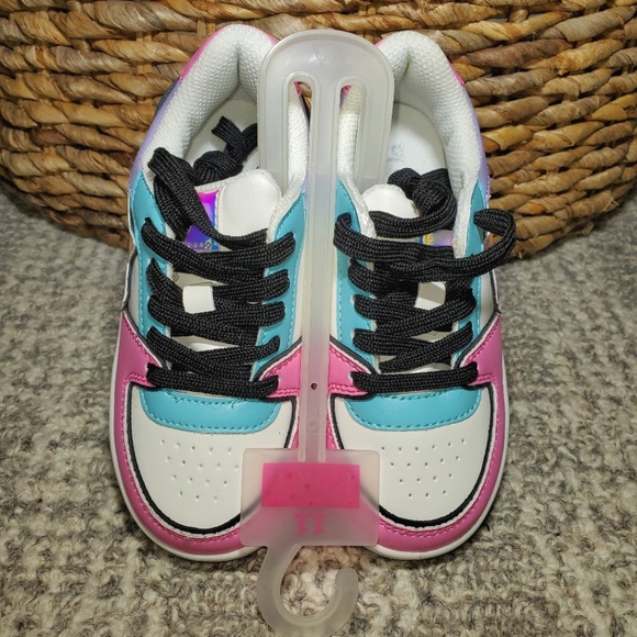 The Children's Place Girls Colorblock Low Top Sneakers - multi - Picture 4 of 8